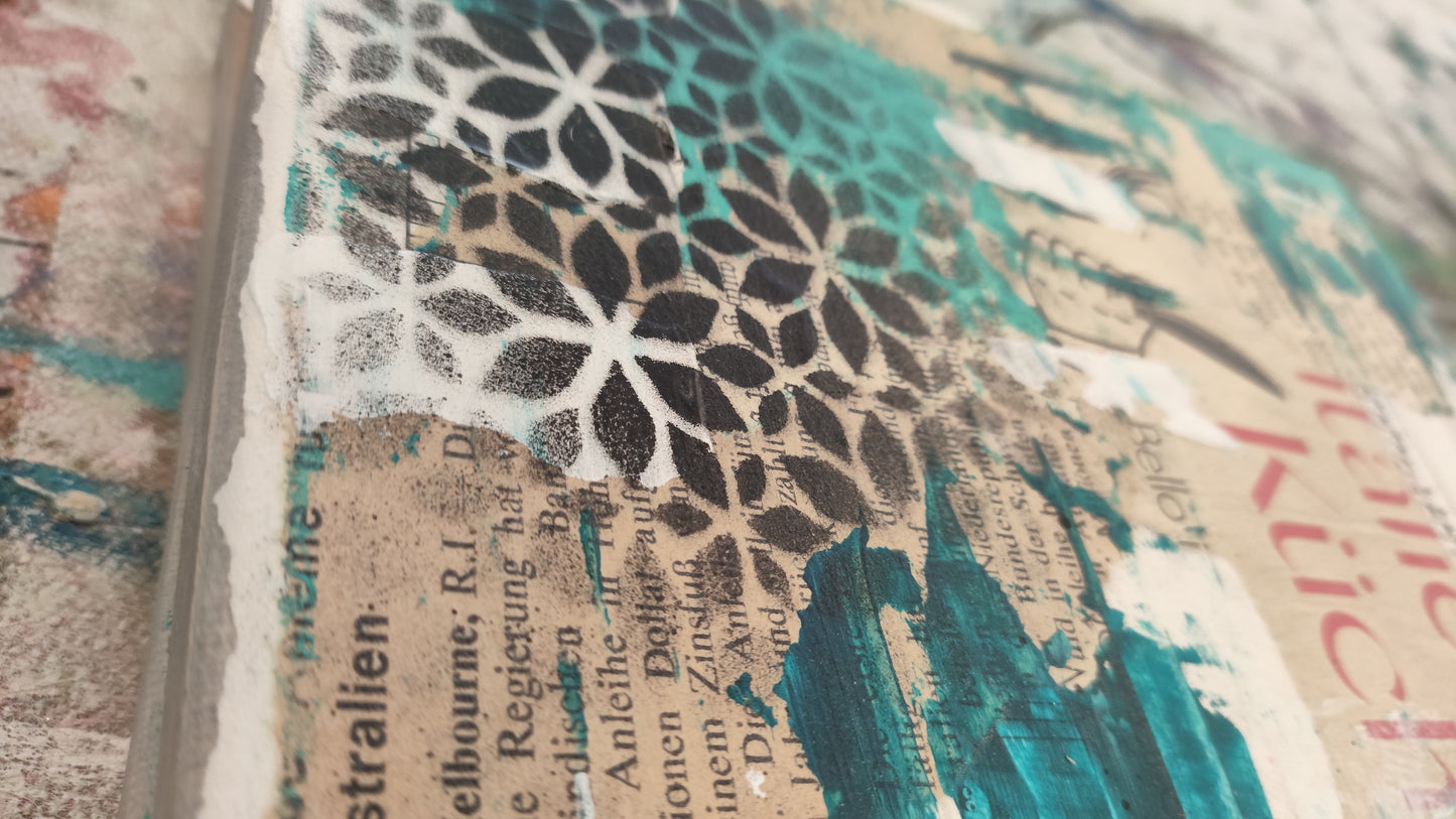 Mixed Media & Collagen