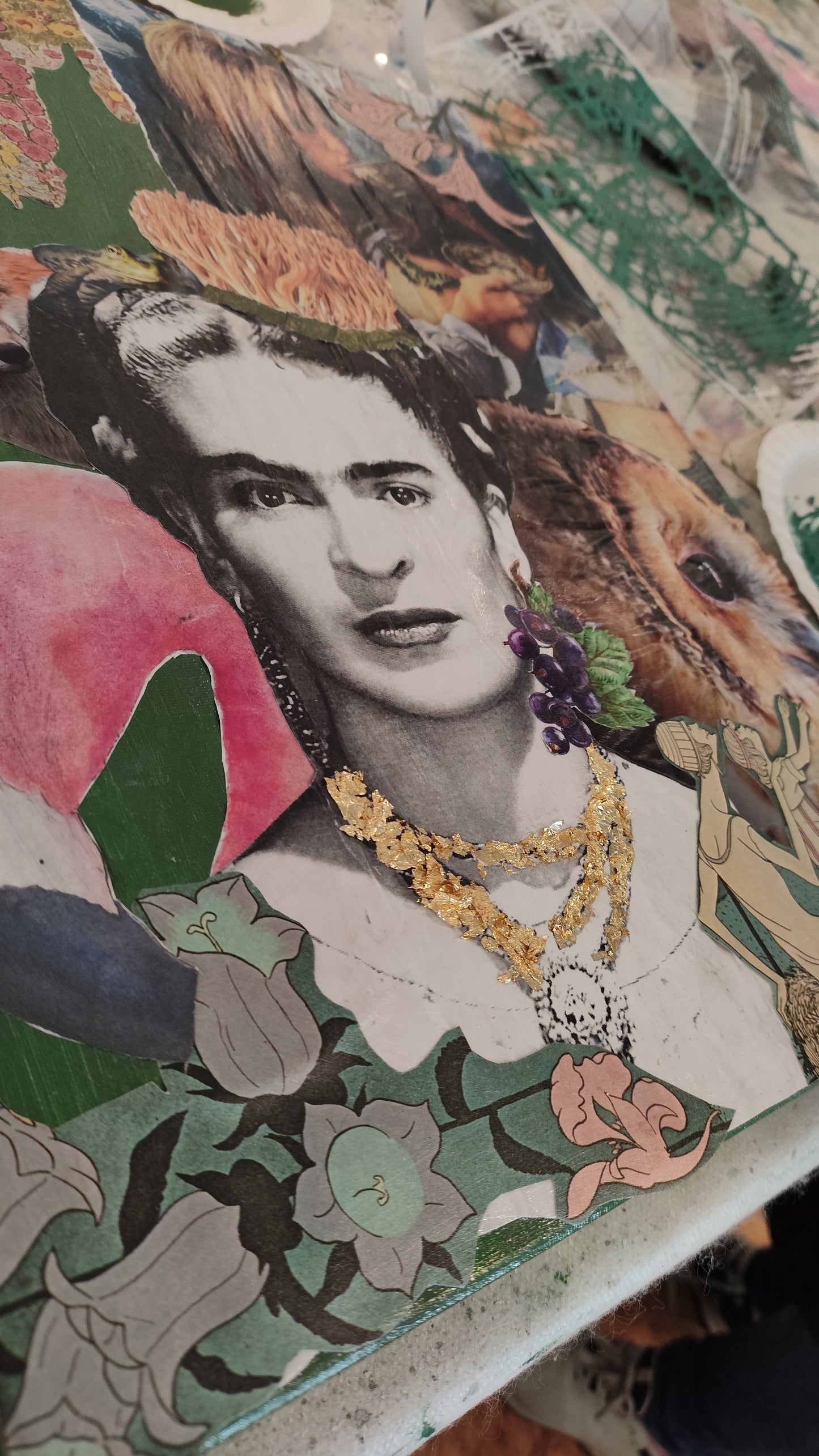 Mixed Media & Collagen
